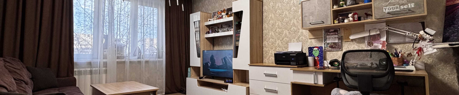 3-комнатная квартира, 62 м²